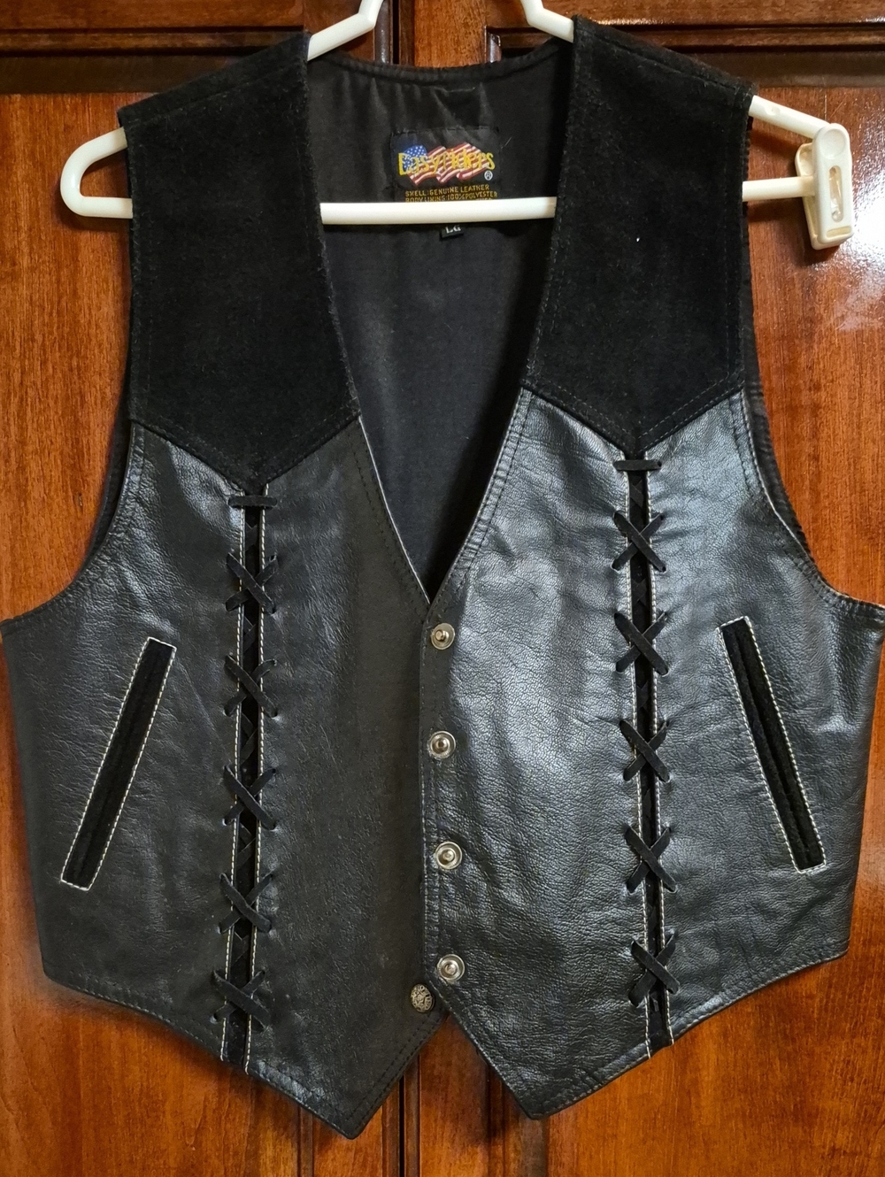 Easyriders Genuine Leather Biker Vest
Large